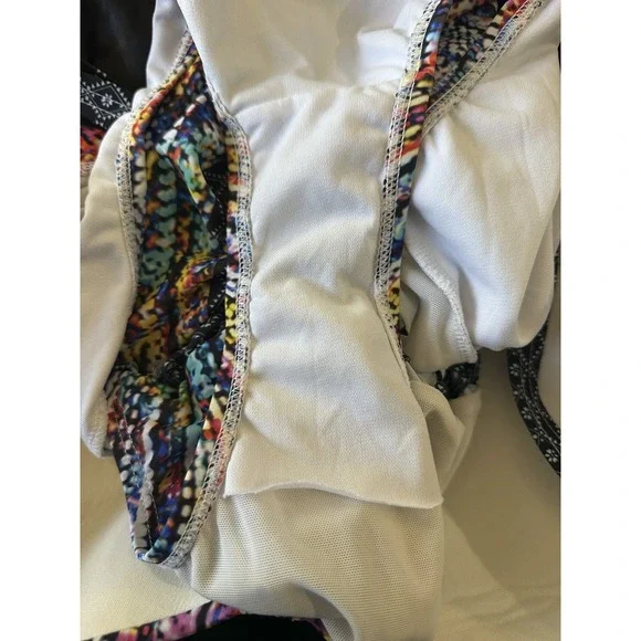 Swimsuits For All Macrame Underwire One Piece Swimsuit Cut Out Plus Size 18 - Picture 13 of 16